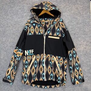 Neff Tribal Softshell Snow Jacket Men Large 10K Waterproof Snowboarding Ski Rare